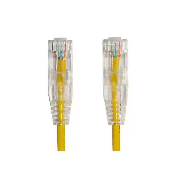 AGER AC-602-0015 15CM UTP SLIM CAT6 PATCH KABLO SARI Cu, LSZH AWG 28