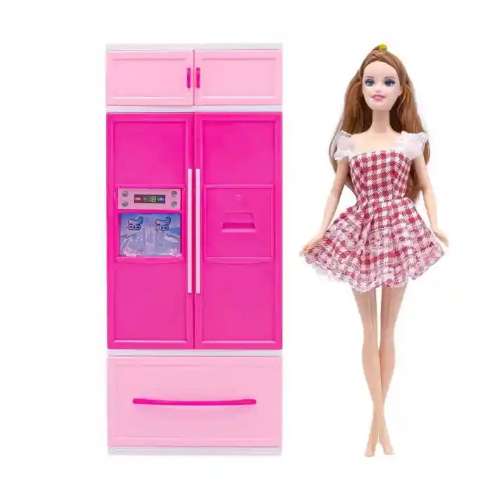 İlk Mutfak Setim Bebekli Buzdolabı