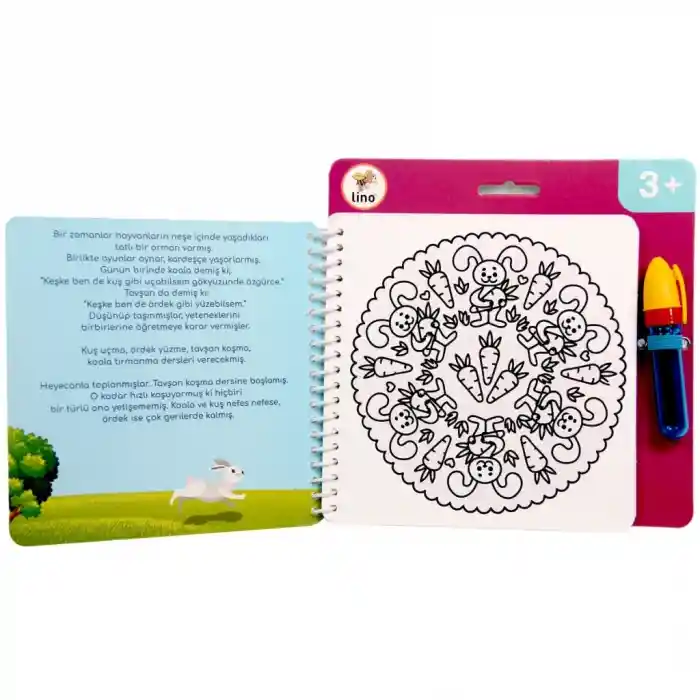 Aqua Magic Mandala Sihirli Boyama Kitabı