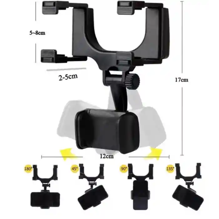 Araba Dikiz Aynasına Takılan Telefon Tutucu CM-219