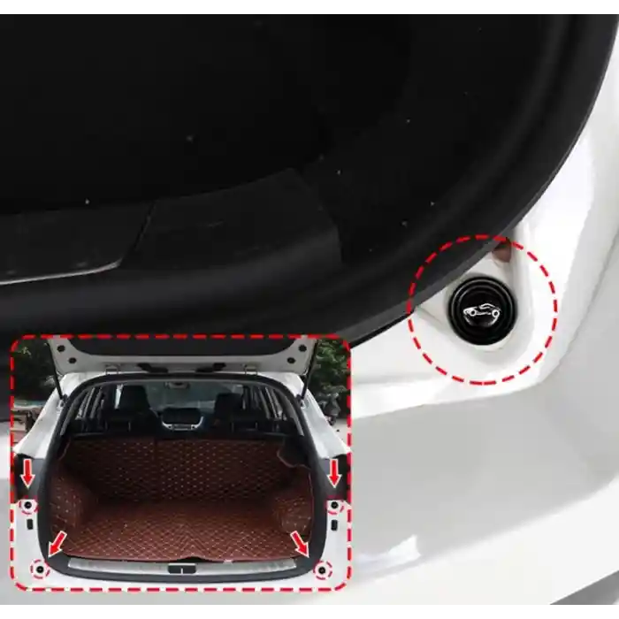 Araba Kapı Ses ve Darbe Emici Pad 10 Adet Siyah