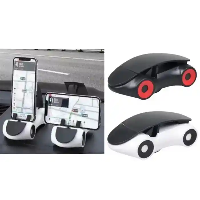 Araba Tasarımlı Araç İçi Telefon Tutucu 360 Dönebilen Ayarlı