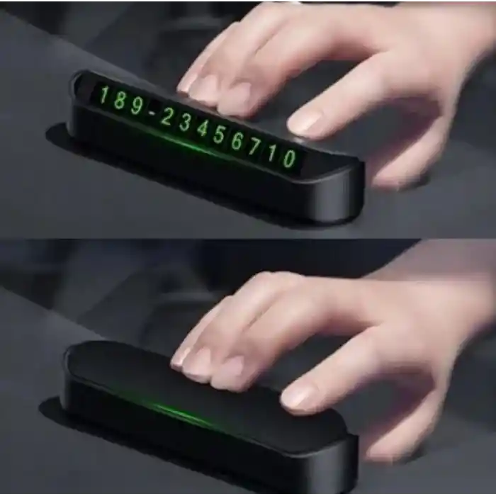 Araç Torpido Üstü Aç Kapa Numaratör Turuncu Kutu