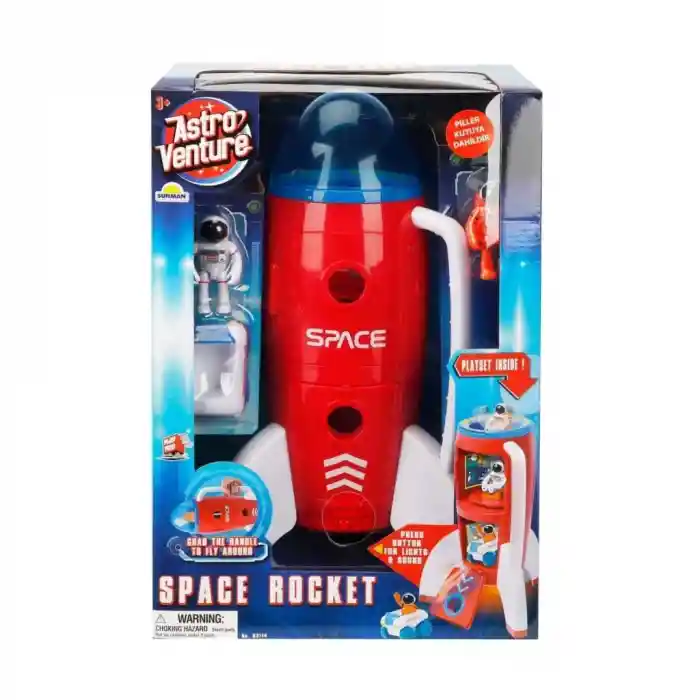 Astro Venture Sesli ve Işıklı Uzay Roketi