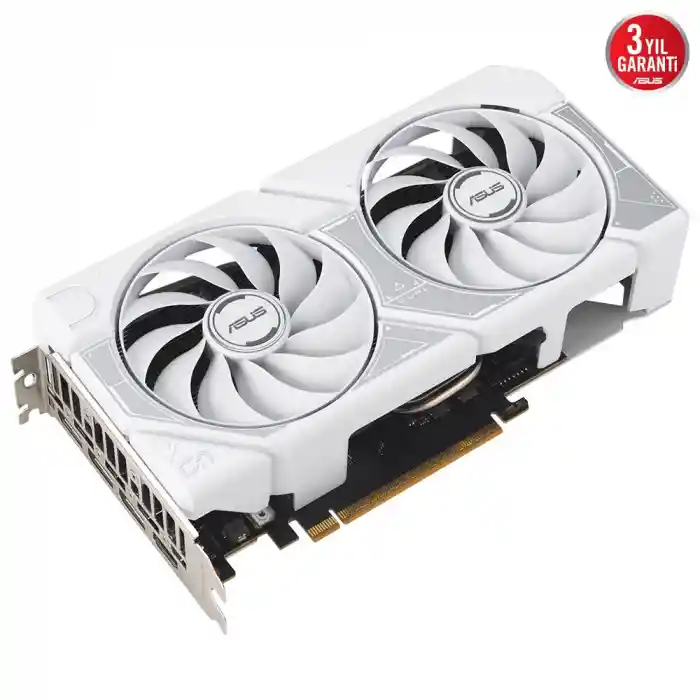ASUS DUAL-RTX5060-O8G-WHITE RTX5060 8GB DDR7 128Bit 3xDP/1xHDMI