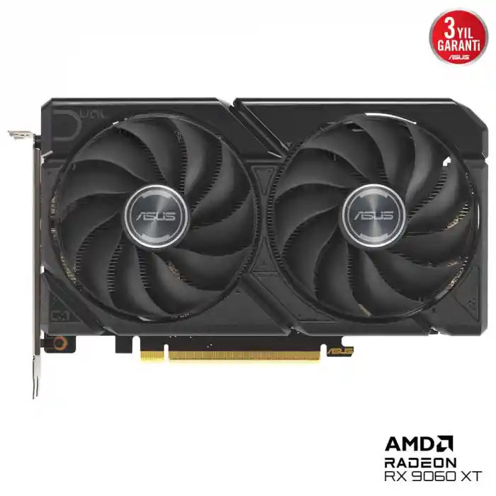 ASUS DUAL-RX9060XT-8G RX9060XT 8GB DDR7 128Bit 3xDP/1xHDMI