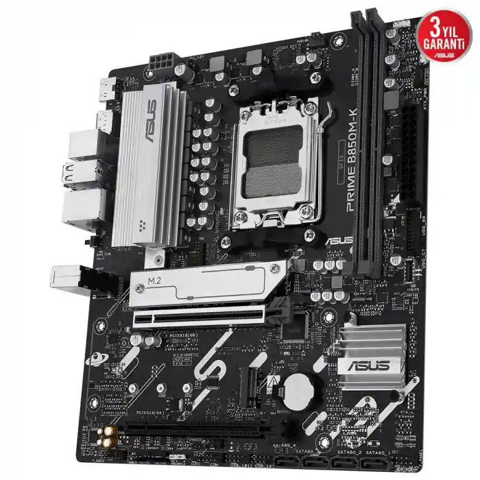 ASUS PRIME B850M-K 4xDDR5 HDMI+DP 2xM.2 AM5 ANAKART