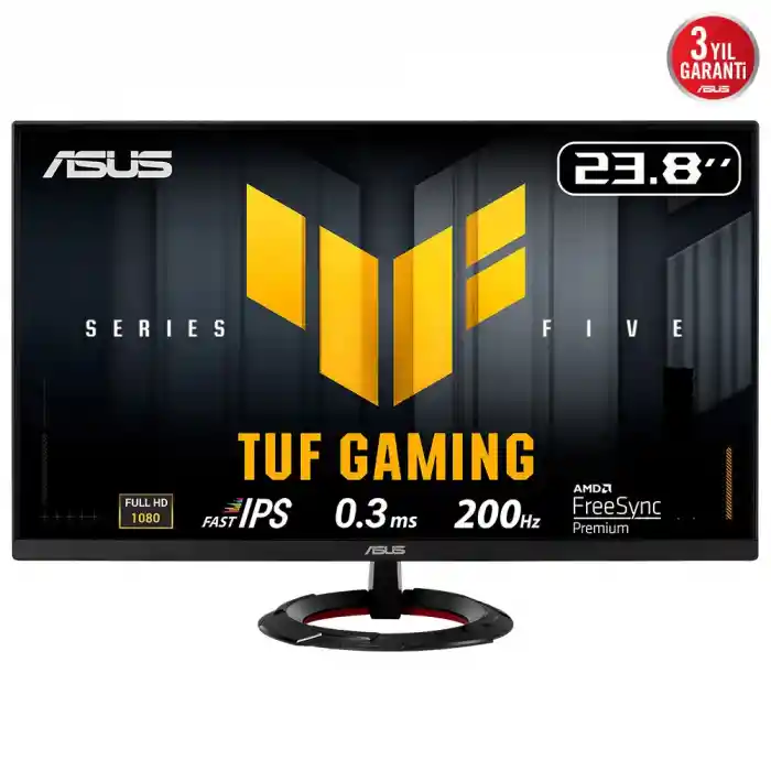 ASUS TUF GAMING VG249Q5R 23.8 0.3MS 200Hz HDMI/DP VESA IPS LED GAMING MONITOR