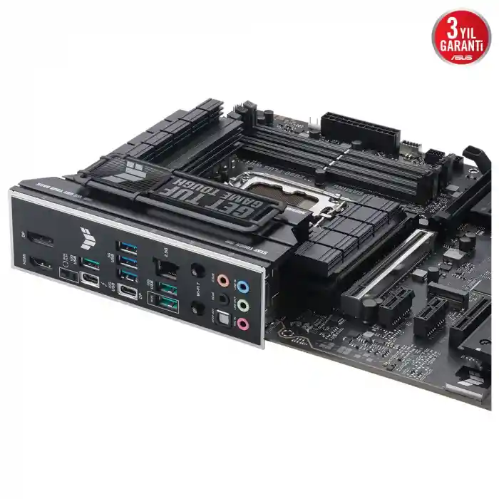 ASUS TUF GAMING Z890-PLUS WIFI 4x DDR5 DP/HDMI 4x M.2 1x 2.5GLAN/WIFI7/BT USB4 1851P ANAKART