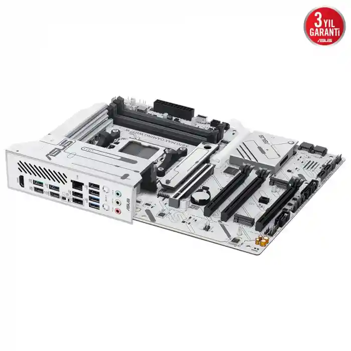 ASUS X870 MAX GAMING WIFI7 W 4xDDR5 HDMI+DP 3xM.2 AM5 ANAKART