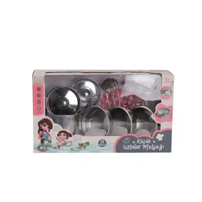 ATF-3815-1A 11 PARÇA ÇELİK TENCERE TAVA SET