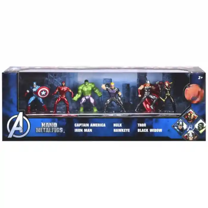 Avengers Nano 6lı Diorama Figür Paketi