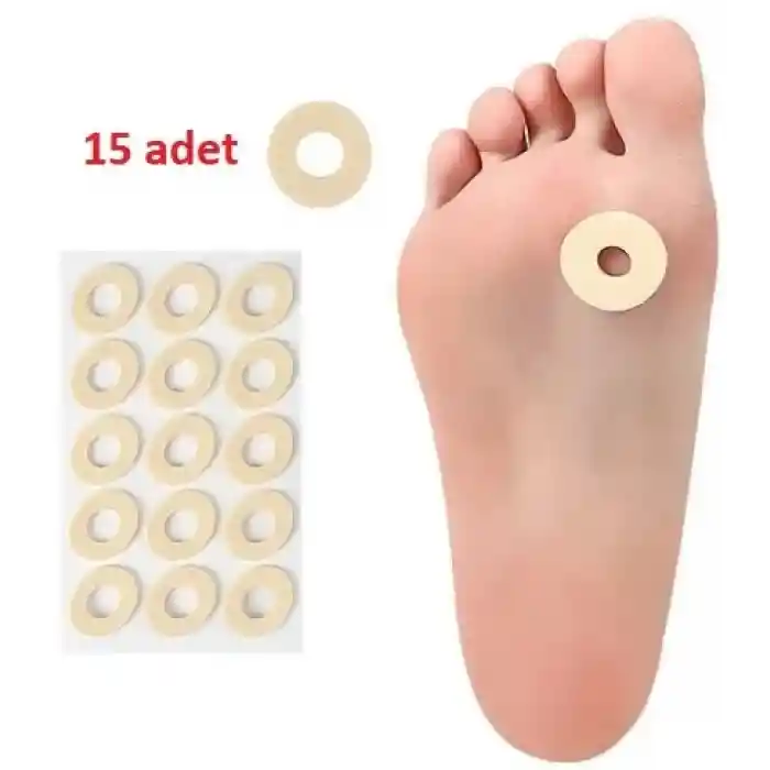 Ayak Nokta Pedi Sünger Yastık  15 li
