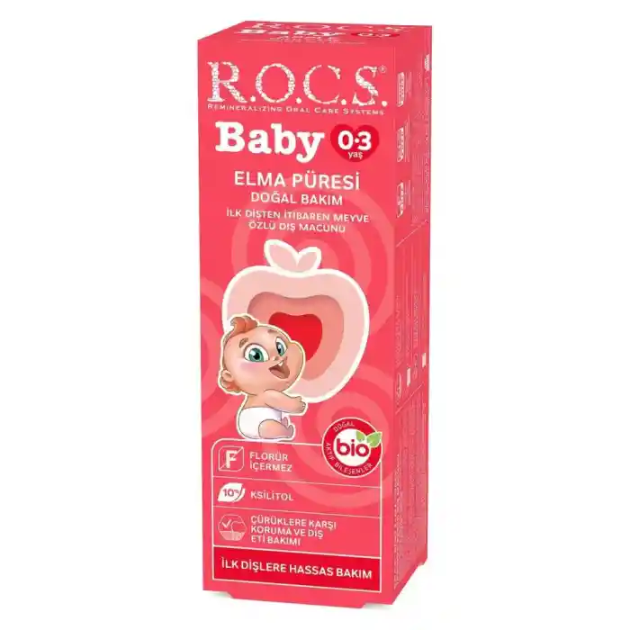Baby Diş Macunu 35ml 0-3 Yaş Elma