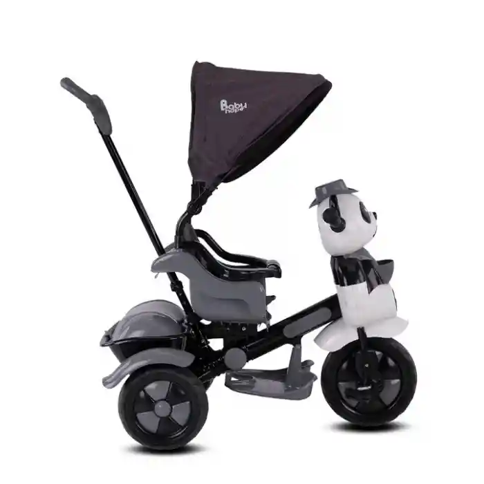 127A Little Panda 3 Tekerli Kontrollü Bisiklet (Pedli) Gri