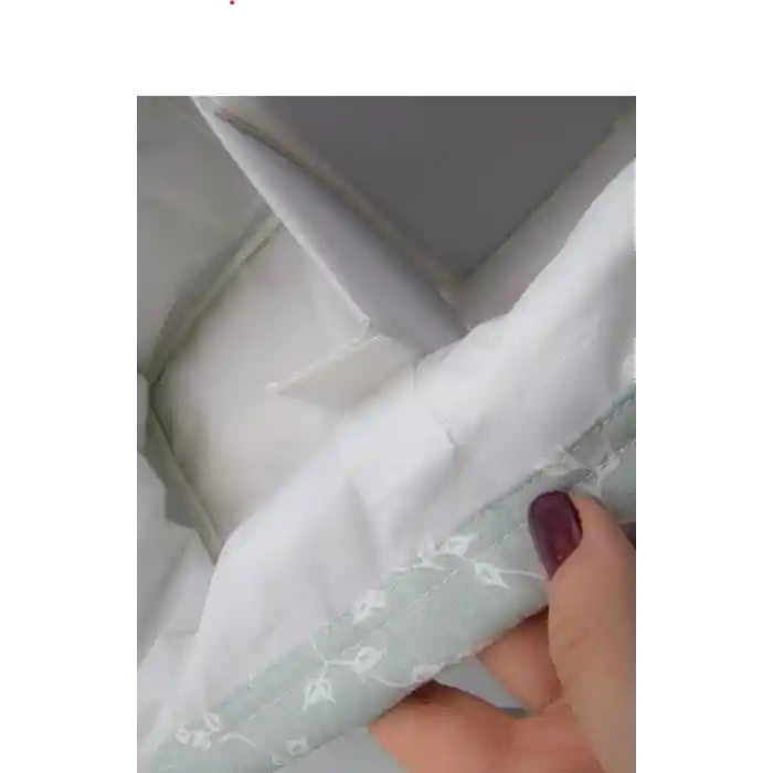 Katlamalı Anne & Bebek Organizer 795 Yeşil Çiçek