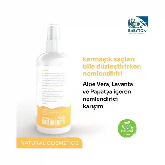 Bebek ve Çocuklar İçin Kolay Tarama Saç Spreyi 200 ml