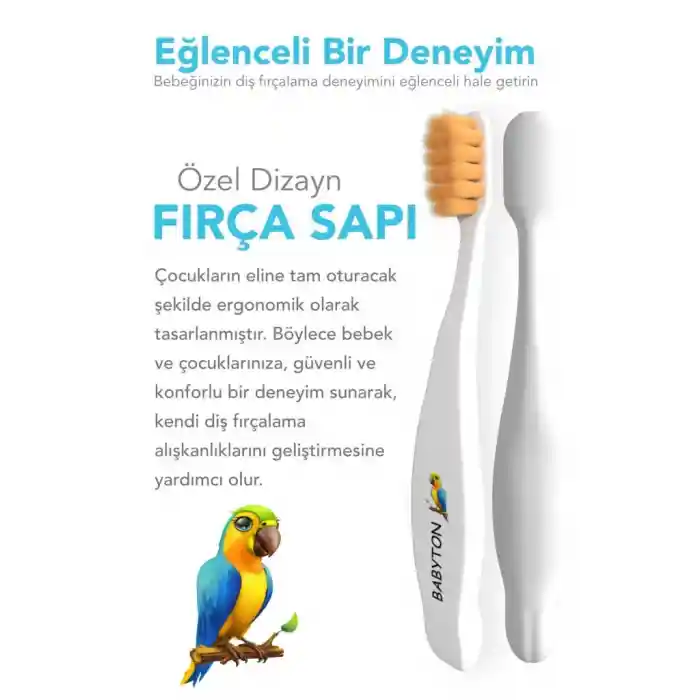 Bio Ultra Yumuşak Çocuk Diş Fırçası Papağan