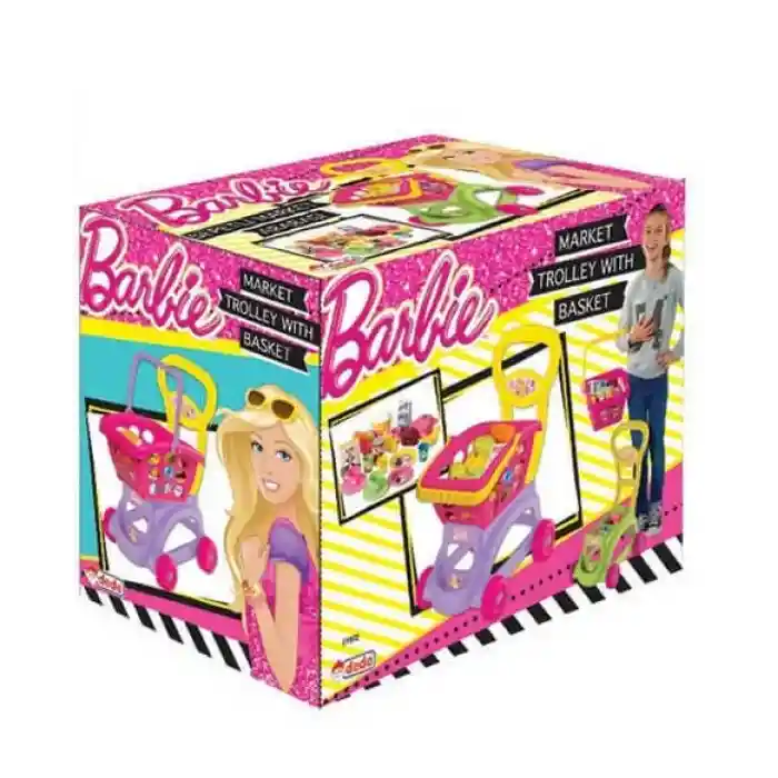 Barbie Sepetli Market Arabası 01972
