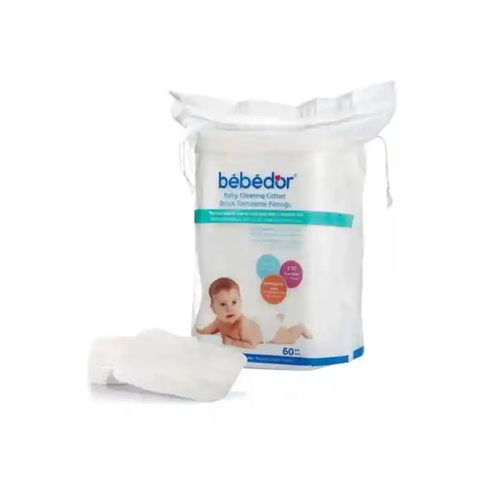 Bebek Temizleme Pamuğu 60 Adet