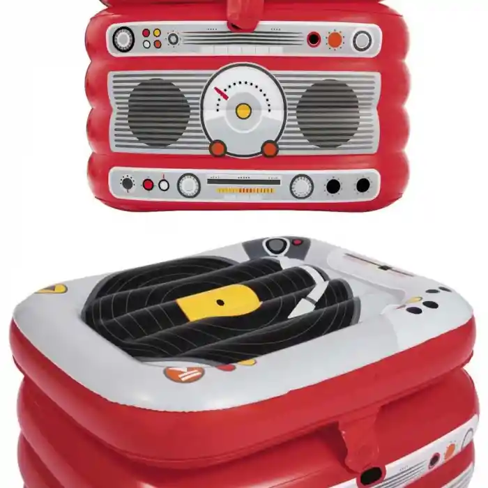 NessiWorld Retromusic Portatif Şişme Buzdolabı 31 Litre