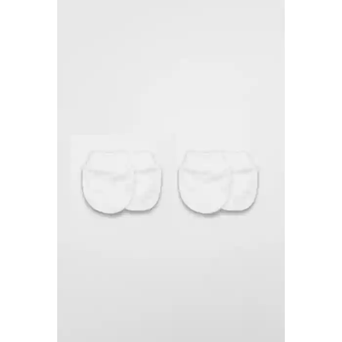 NessiWorld 2Li Penye Eldiven Basıc 90108 Beyaz