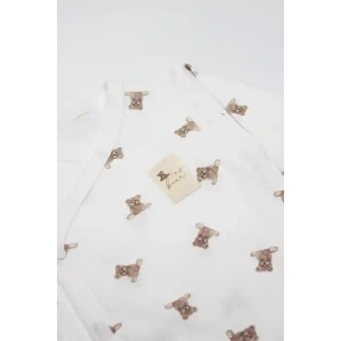 NessiWorld I Am So Bear 3lü Takım 13103 Bej-Ekru