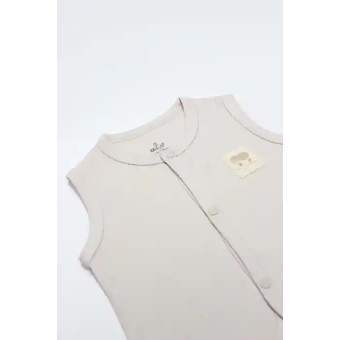 NessiWorld Modal Flying Balloons Bebek Yelek BS18110 Bej