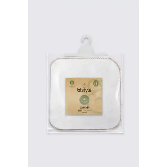 NessiWorld Organik 28x28 6Lı Havlu Mendil 90105 Ekru