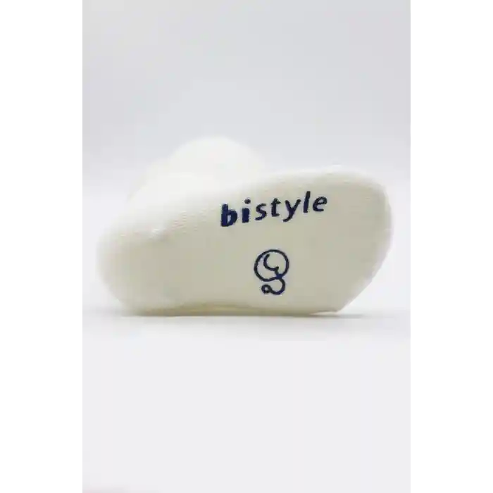 NessiWorld Puanlı Kaymaz Penye Soket Çorap 3Lü BS10108 İndigo