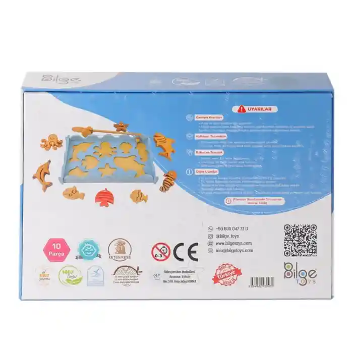 BLG-104 Ahşap Balık Tutma Oyunu