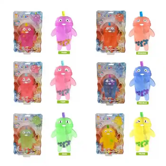 Bubble Tea Crystal Boba Pals Serisi 14 cm