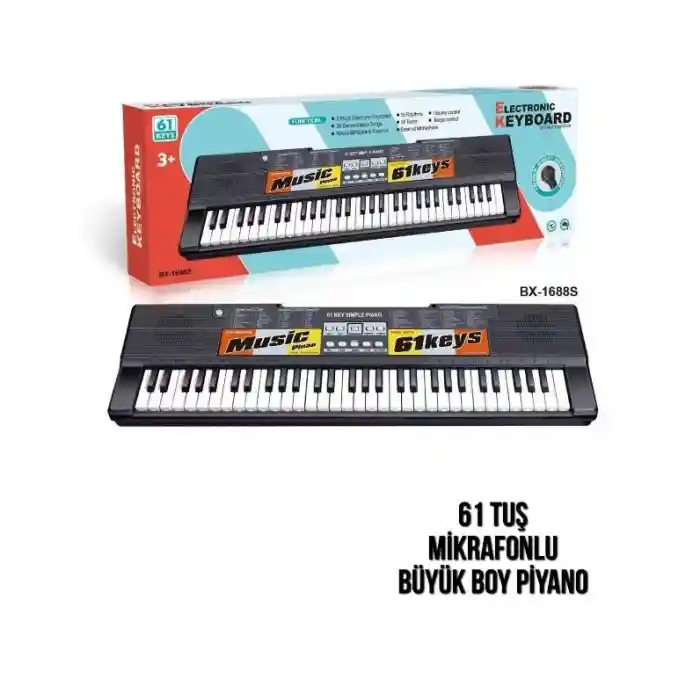 BX-1688 61 TUŞ MİKROFONLU PİYANO-PSF