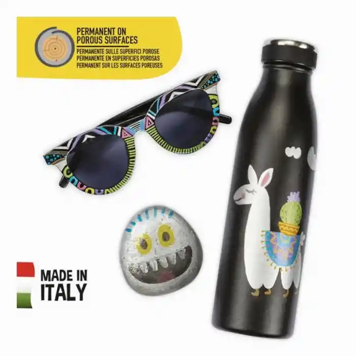 Metalik Jumbo Keçeli Kalem 6Lı