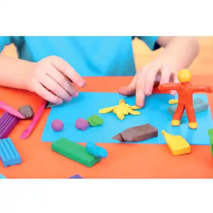 Plasty Kurumayan Oyun Hamuru 10 Renk 200 Gr. 42173