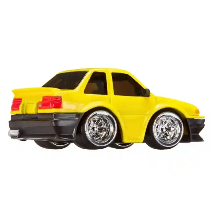 CarTuned JDM Seri 2 1985 Toyota Corolla AE86 - Sarı Coupe Araba