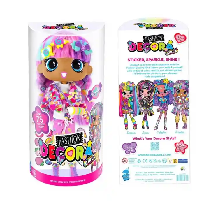 CEP D1001 Decora Girlz 28 cm Büyük Moda Bebek - Asorti