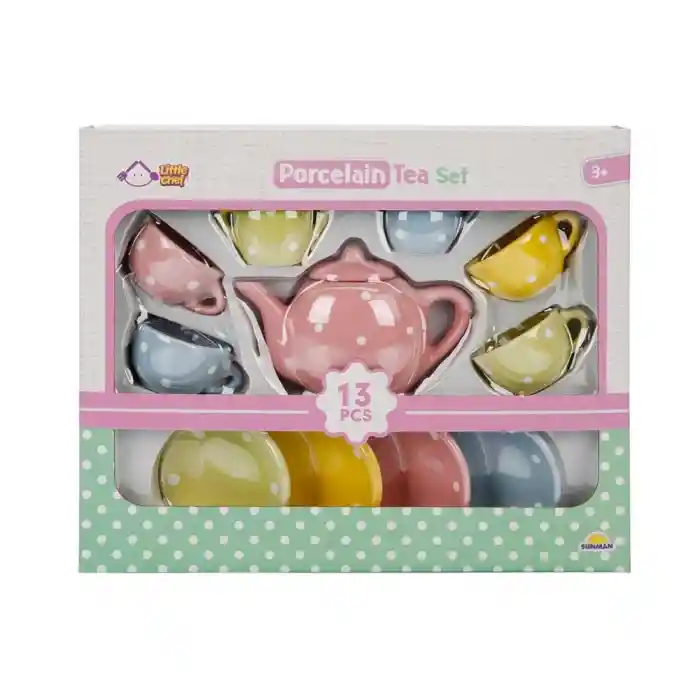 CH1501 PORSELEN ÇAY TAKIMI 13 PARÇA -SUN