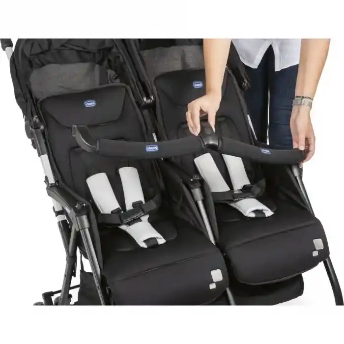 NessiWorld Ohlala Twin İkiz Bebek Arabası Black Nigth