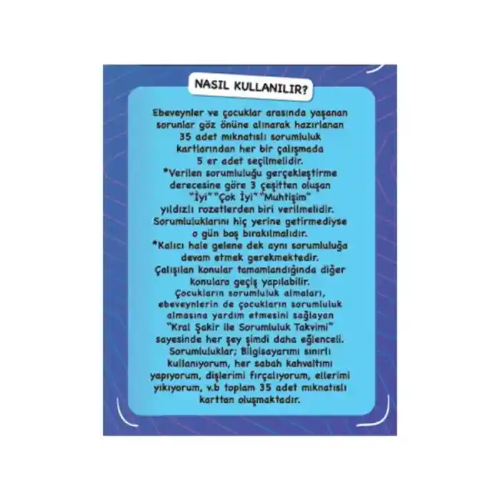 CHV-102049 SORUMLULUK TAKVİMİ