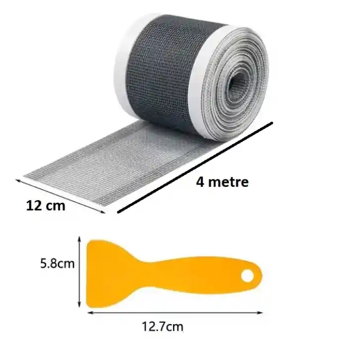 Çok Amaçlı Gider Süzgeci ve Sineklik Tamir Kiti 10 cm * 4 metre
