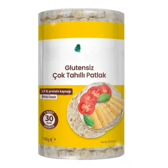 Çok Tahıllı Pirinç Patlağı 100 Gr