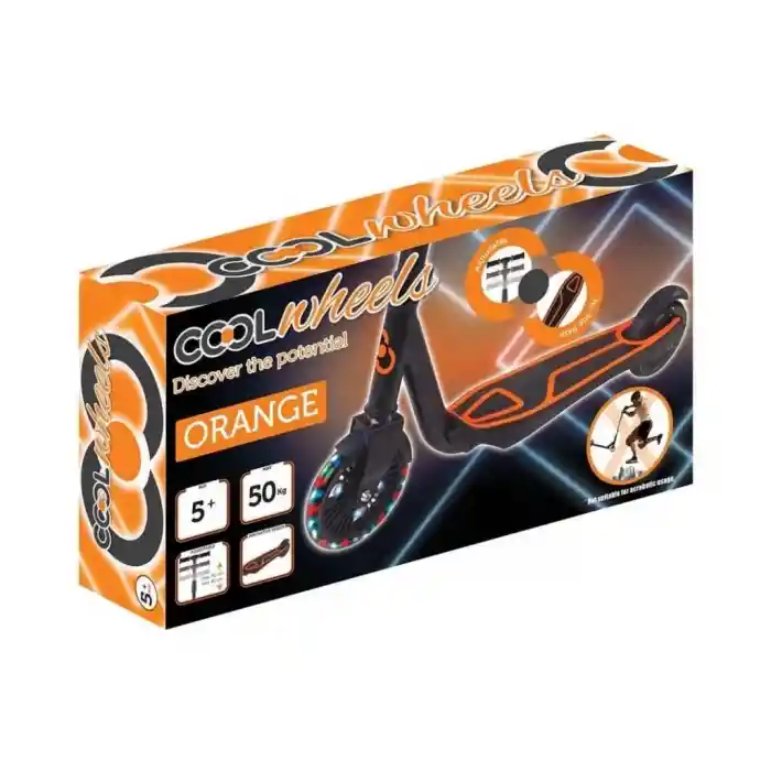 NessiWorld 2 Tekerlekli Işıklı Scooter Turuncu