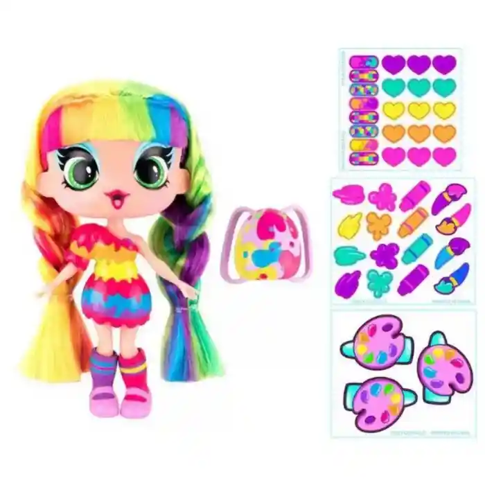 Decora Girlz Büyük Moda Bebek ve Oyun Seti 15 cm