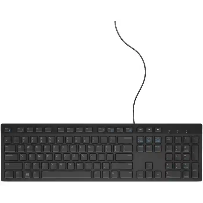 DELL KB216 (580-ADHQ) KABLOLU SİYAH Q-TR KLAVYE
