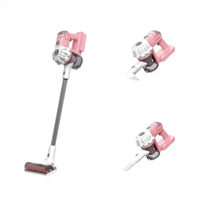 DİKEY ELEKT SÜPÜRGESİ PEMBE