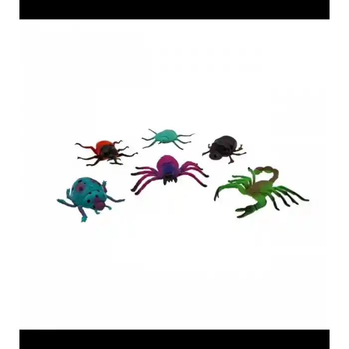 DMN1122B-1 PVC DE 5Lİ BÖCEKLER -DMN