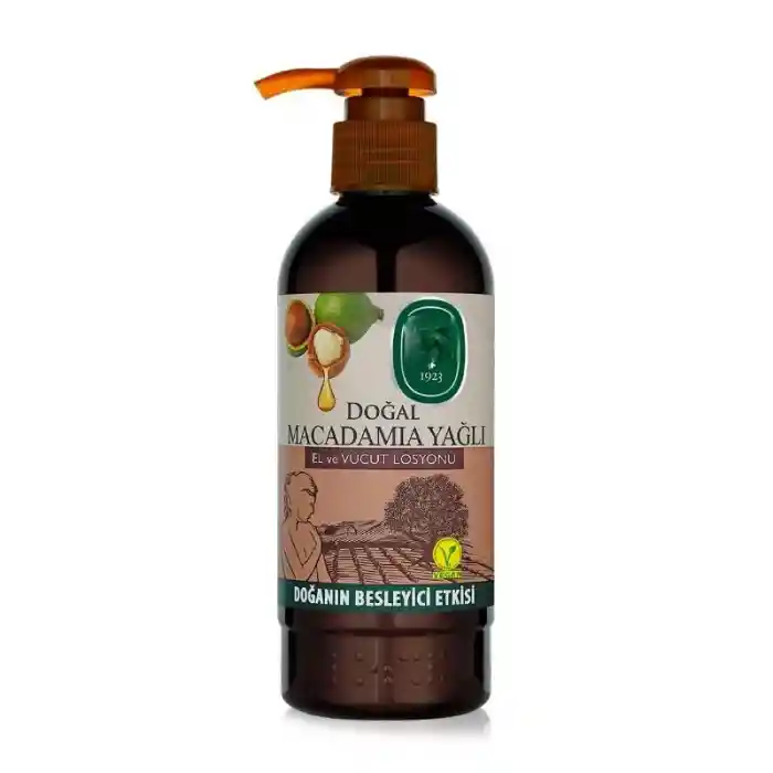 Doğal Macadamia Yağlı El ve Vücut Losyonu 250 ml