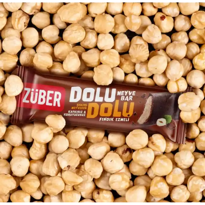 Dolu Dolu Fındık Ezme Meyve Bar 30 Gr