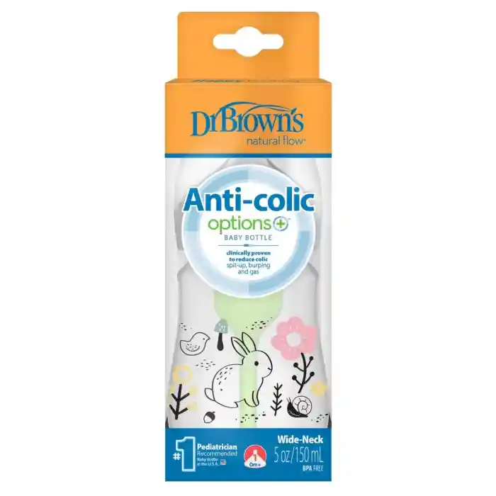 Geniş Ağız PP Antikolik Options Biberon  150ml Kız